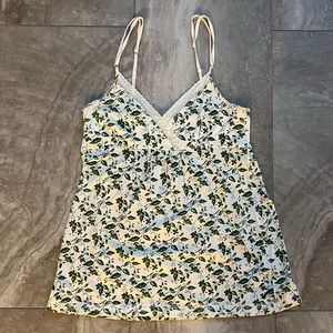 American Eagle floral tank top size M